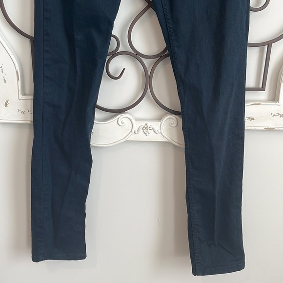 DENIM CO SLIM STRAIGHT LEG BLACK JEANS SIZE 32 X 34L - Picture 3 of 7